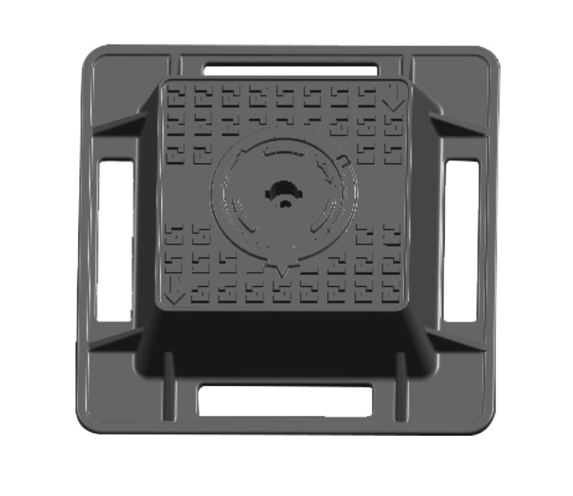 SINGLE VALVE BOX SQUARE TOP WITH KEYLESS